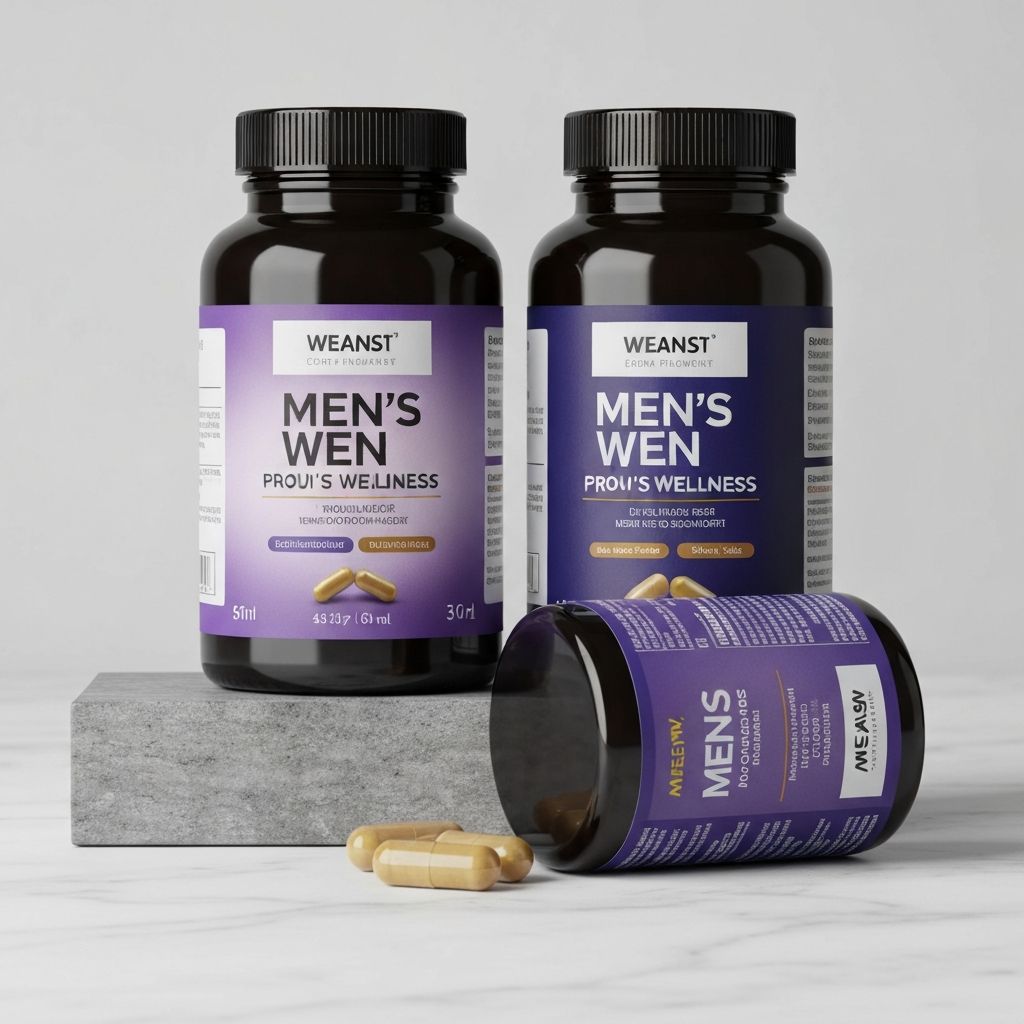 Men's wellness supplements